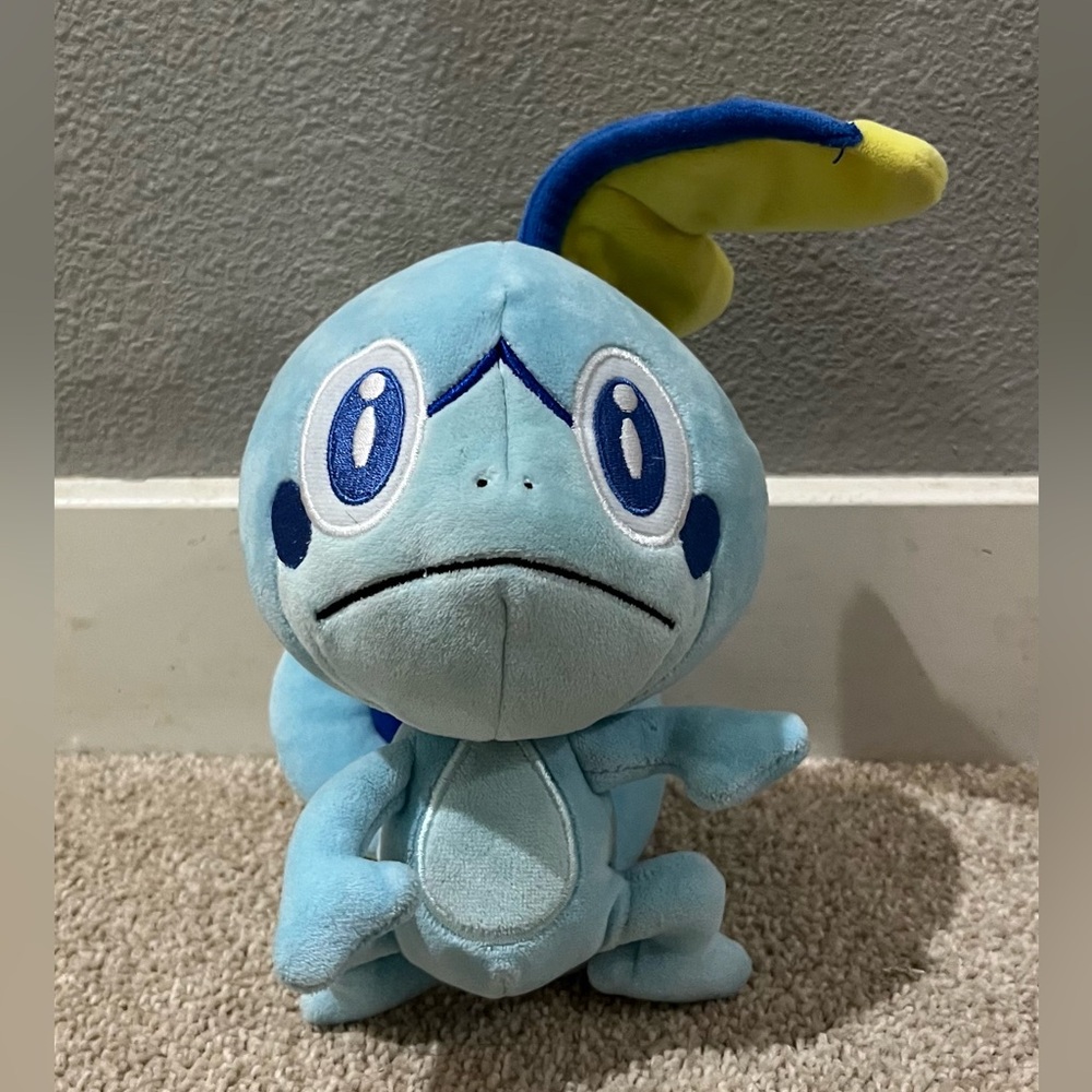 Pokemon Blue Sobble Plush